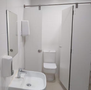 baños cabinas de madera